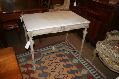 French Marble Topped Table
