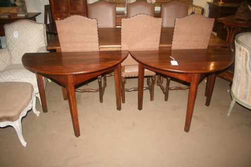 Pair of Fruit Wood Tables