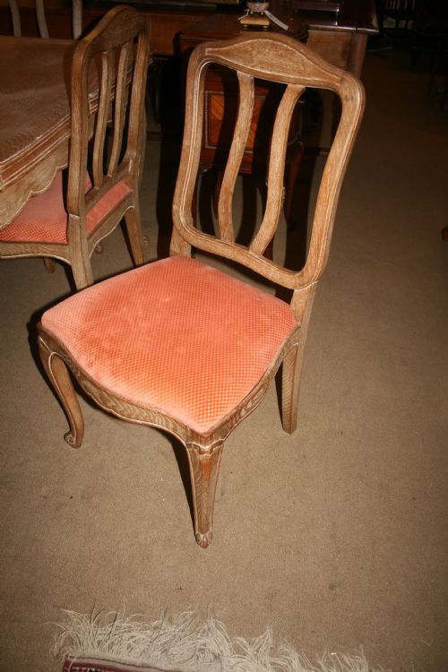 Set 6 Oak Chairs