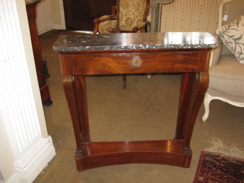 Mahogany Console Table