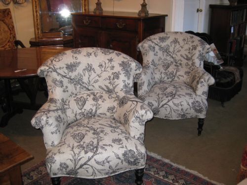 Pair of French Armchairs