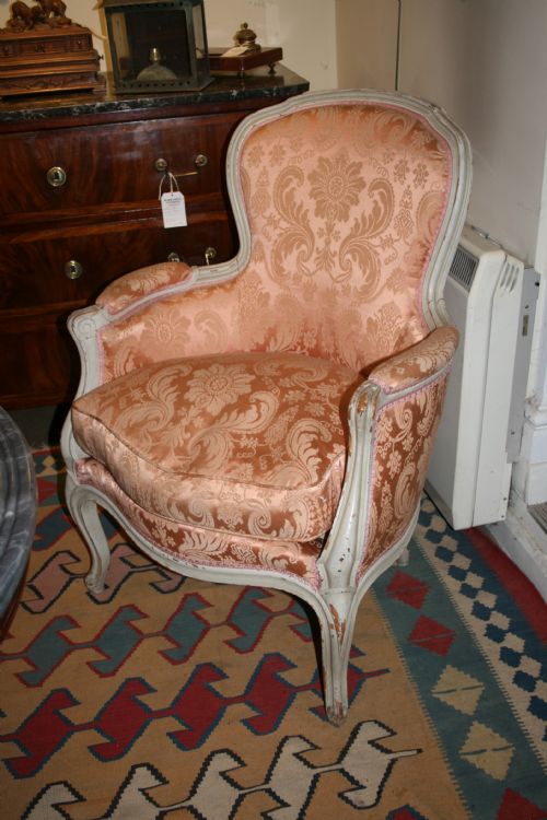 Pair of French Painted Chairs