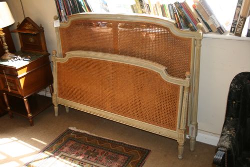 French Cane Bed