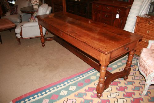 Period French Cherry Wood Table