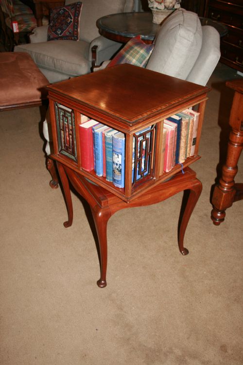Edwardian Revolving Bookcase