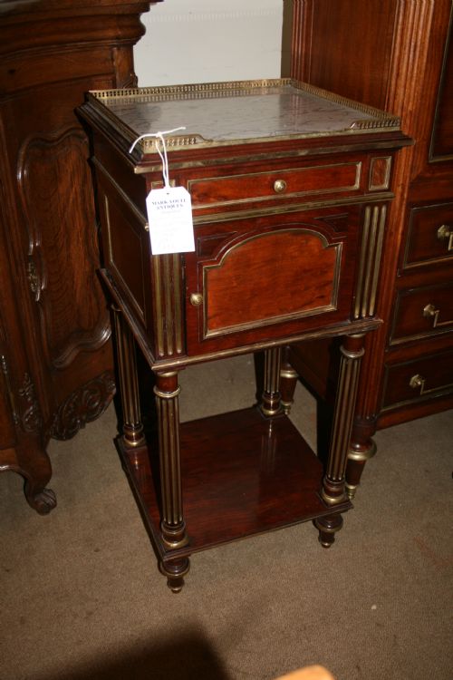 Empire Style Bedside Table