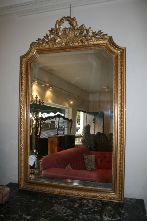 French Gilt Mirror