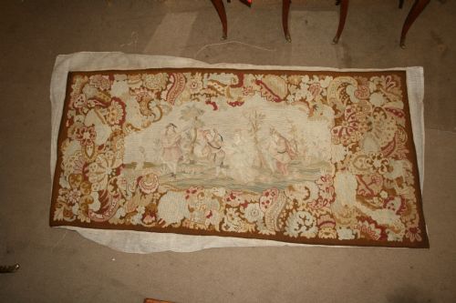 French Needle Point Tapestry
