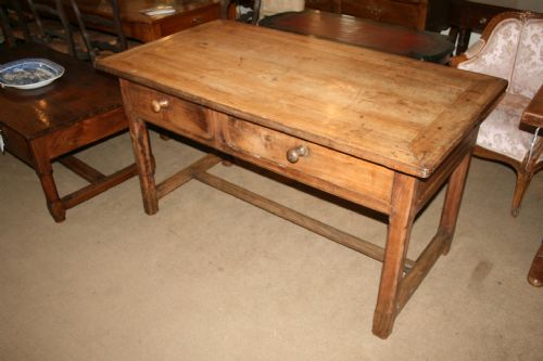 Lovely Faded Cherry Wood Table