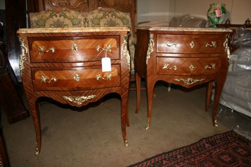 Pair of Matched French Commodes