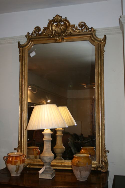 Large 19th Century French Mirror
