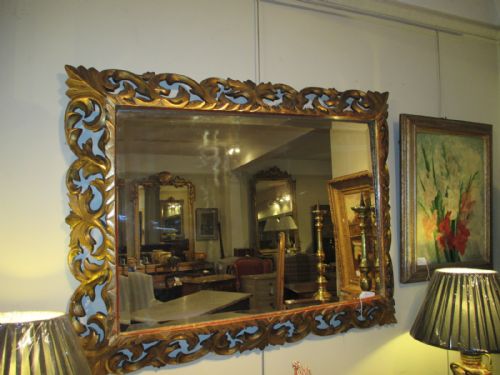 Carved Gilt Mirror