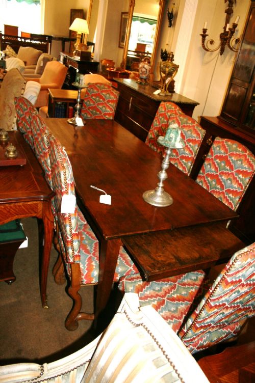 French Cherry Wood Country Table