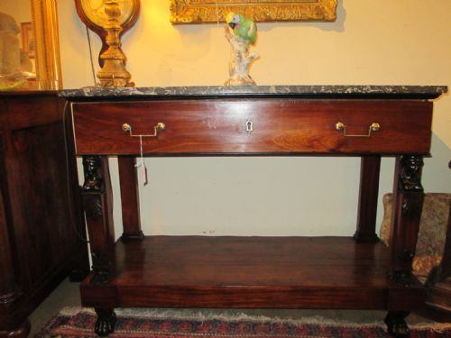 French Empire Console Table