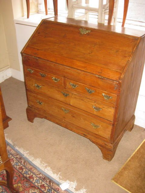 Antique Pine Bureau