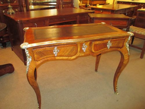 French Rosewood Writing Table