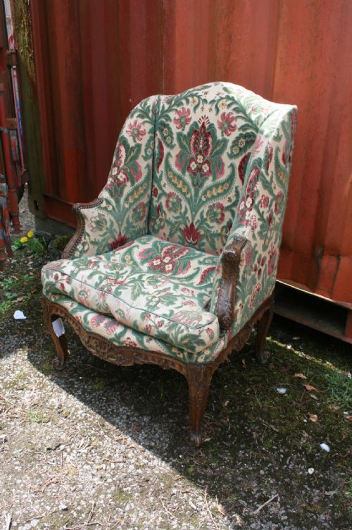 Regence Style Wing Chair