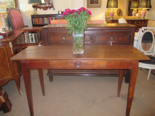 French Cherry-wood Side Table