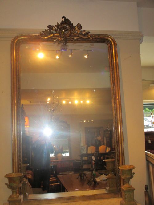 Large Gilt Mirror.