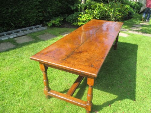 French Fruit-wood Refectory Table