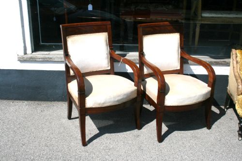 Pair of Empire Period Armchairs