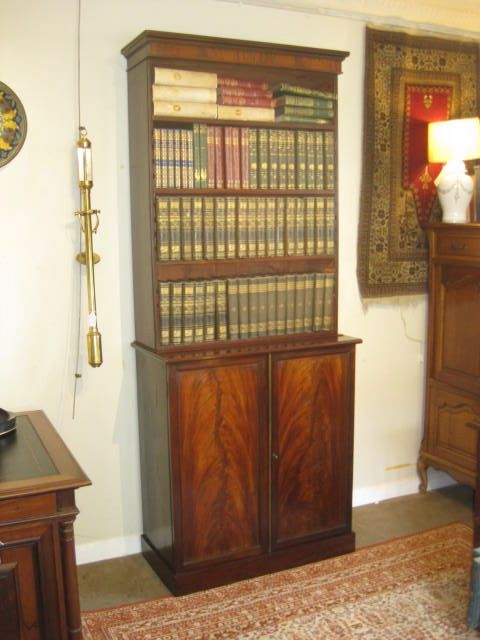 George 3rd Mahogany Bookcase