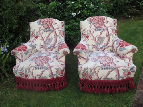 Pair of French Armchairs