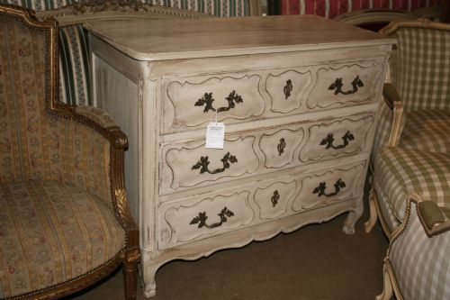 Louis Style Painted Commode
