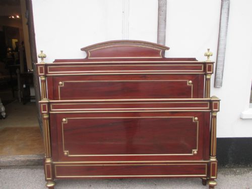 King-size French Mahogany Bed