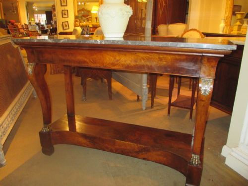 French Empire Console Table