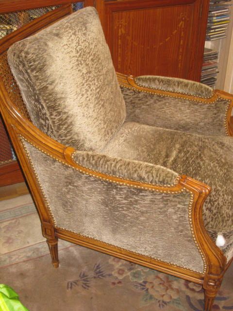 Caned Bergere Armchair