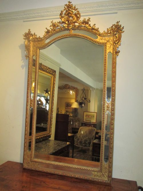 French Gilt Mirror