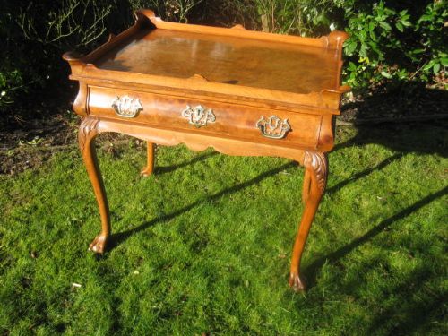 Dutch Style Silver Table