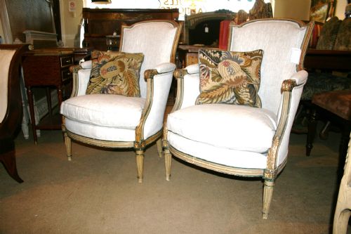 Very Nice Pair of Antique French Chairs