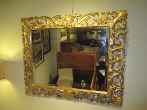 Gilt Cushion Mirror