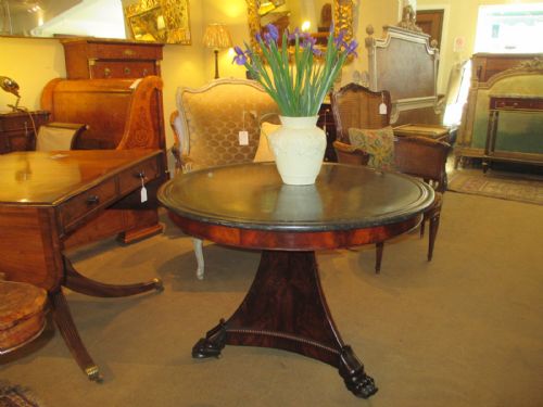 Flame Mahogany Centre Table