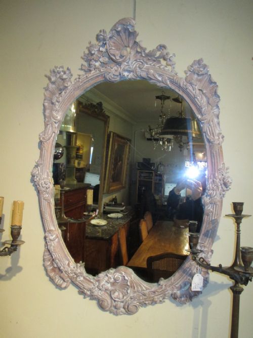 French Oval Mirror