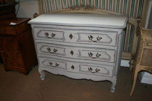 French Louis Style Painted Commode
