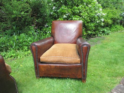 Leather Club Chair