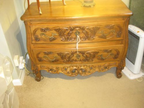 French Walnut Commode