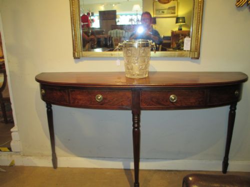 Mahogany Console Table