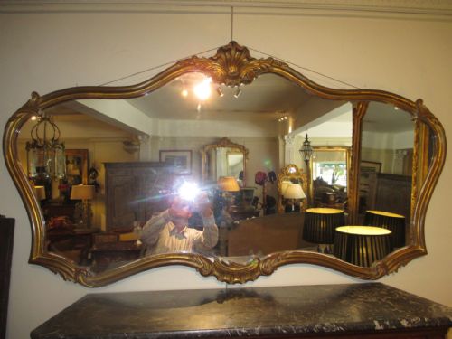 French Gilt Mirror