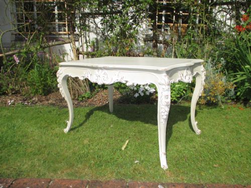 French Painted Table