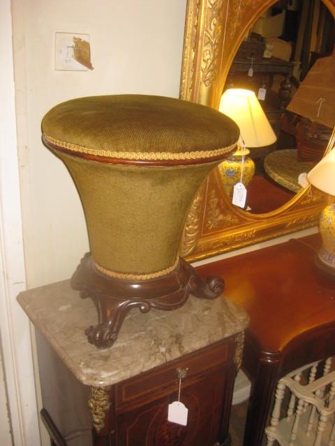 Antique Piano Stool