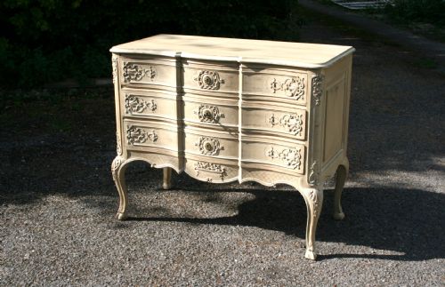 Painted French Commode 

