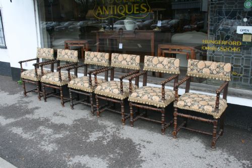 Set of Six 18th Chairs