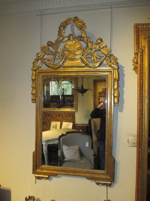 French Gilt Mirror