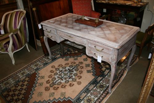 Limed Oak Writing Table