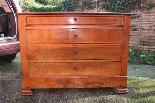 French Walnut Commode