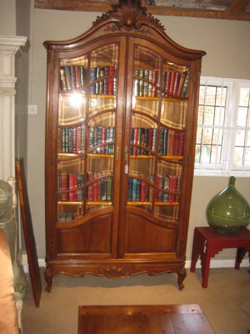 French Walnut Bookcase